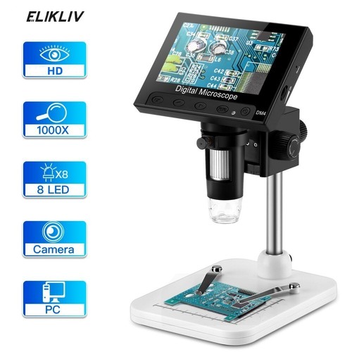Elikliv coin microscope - microscope, 1000x